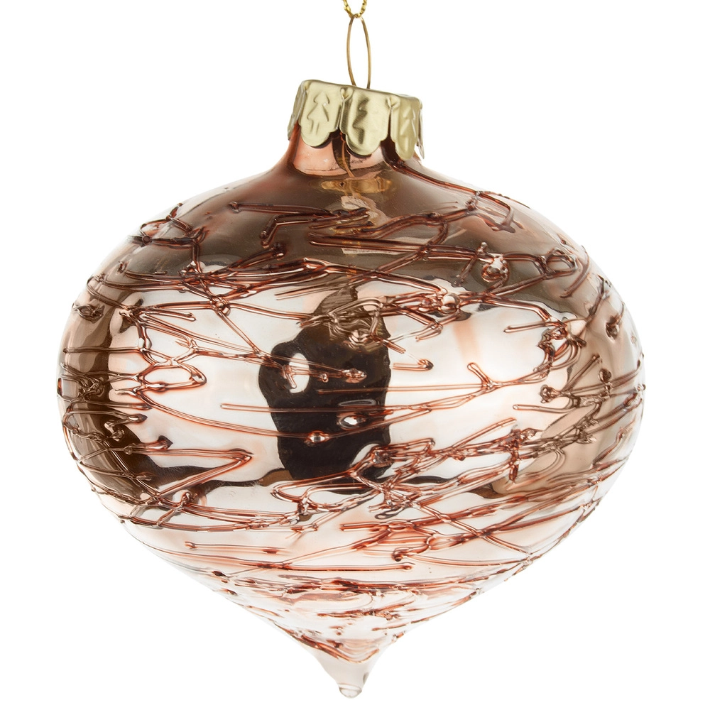 Glass christmas Onion, Pink | Wholesale flowers, plants and supplies Glass christmas Onion, Pink