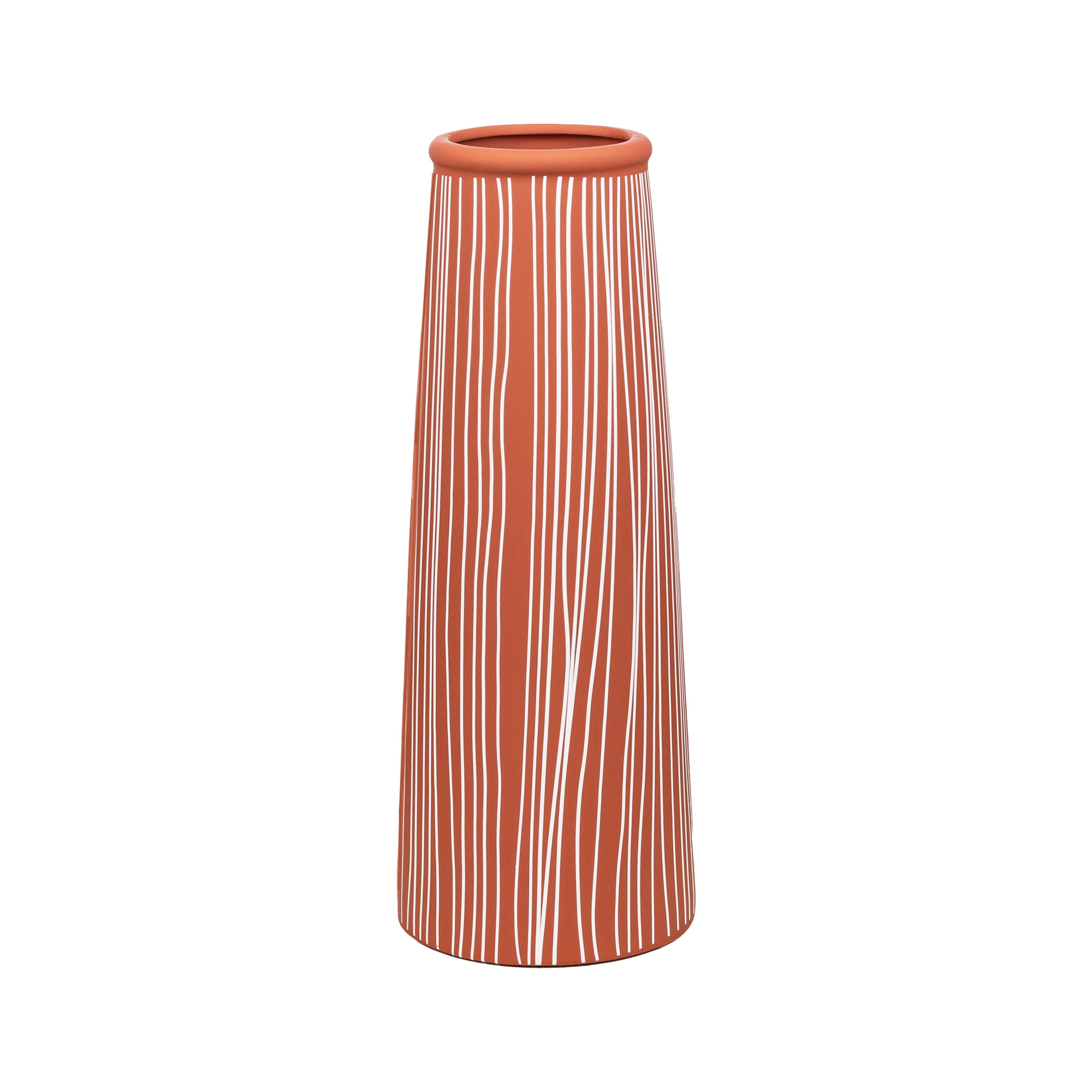 Ceramic vase Stripe | Wholesale flowers, plants and supplies Ceramic vase Stripe