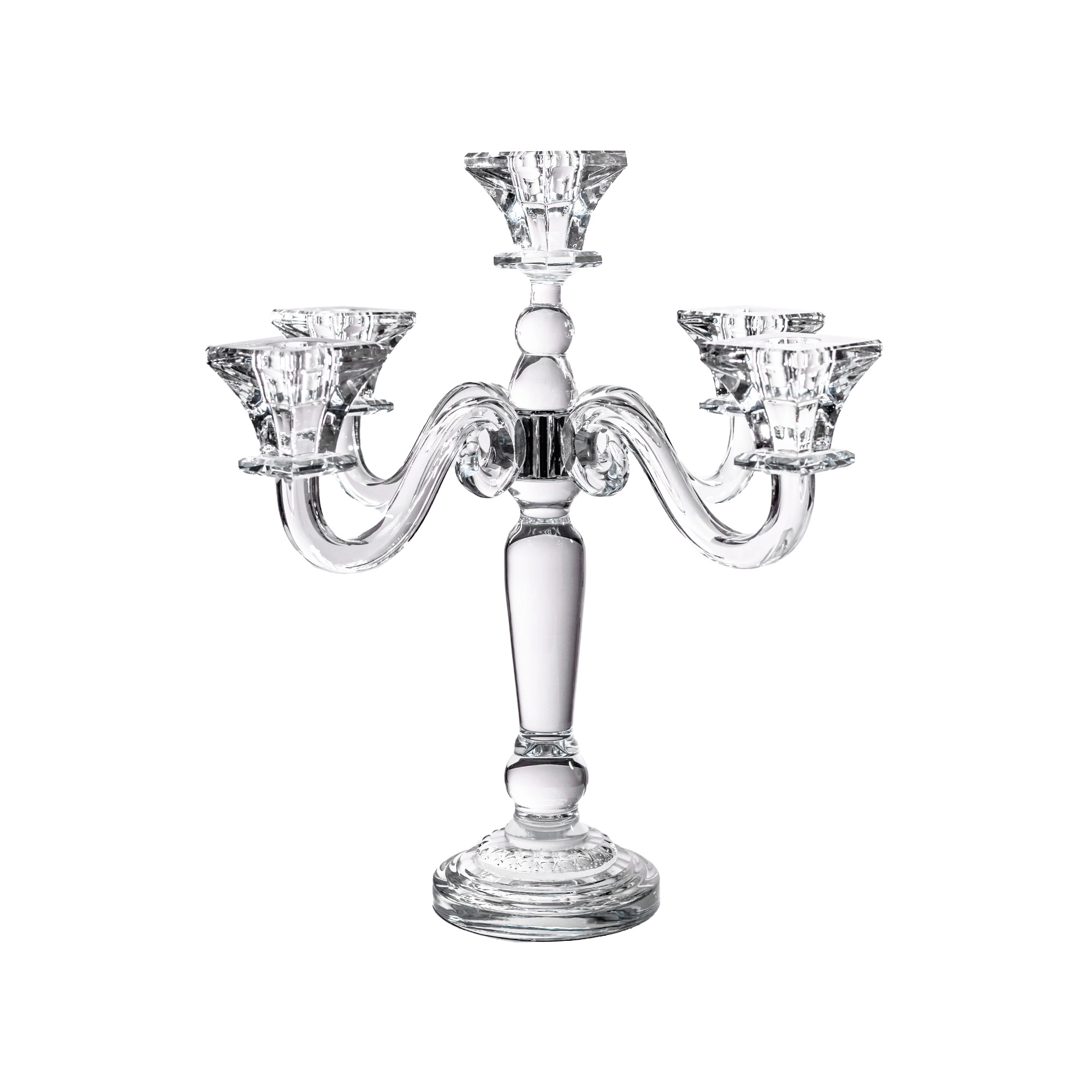Сrystal сandleholder for 5 candles