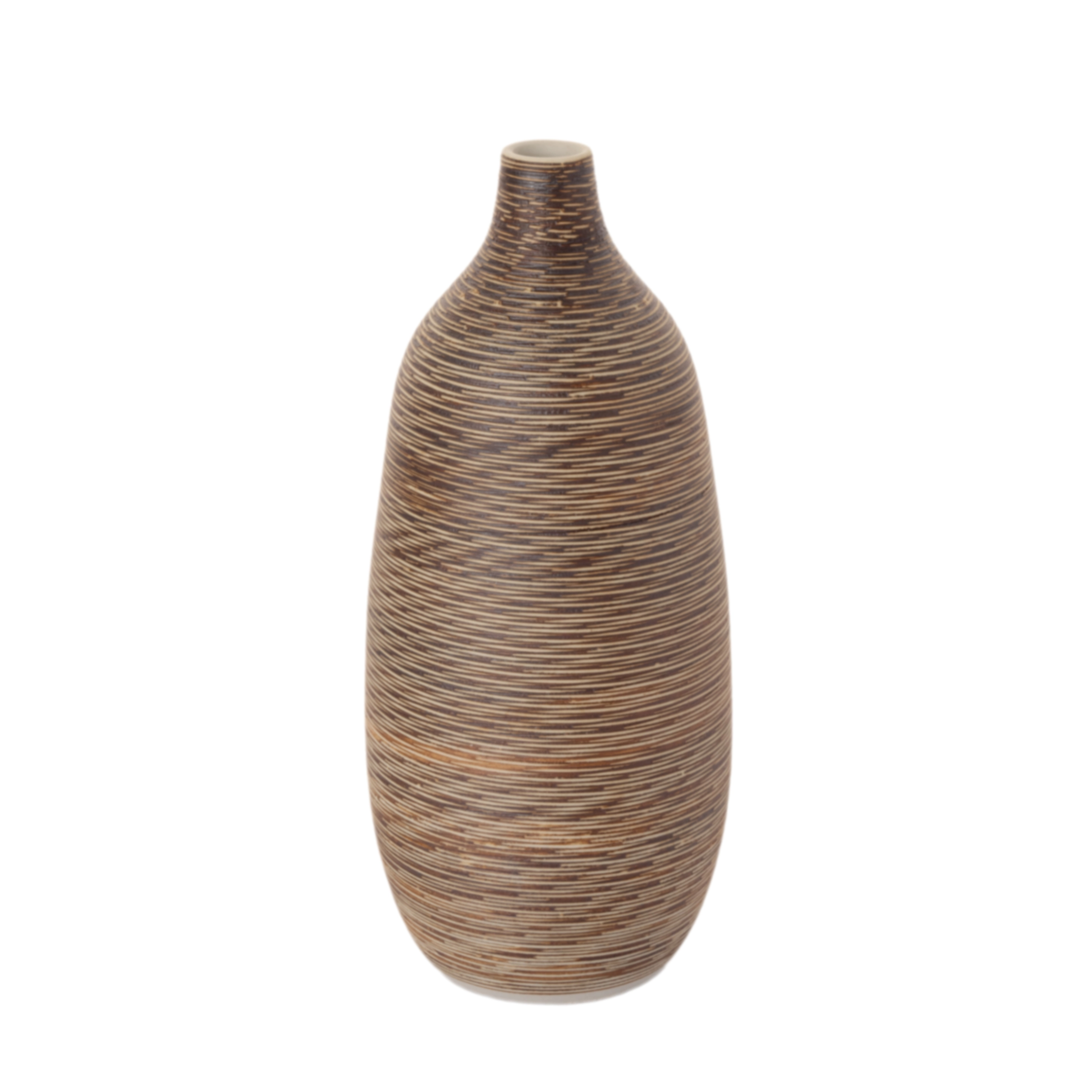 Ceramic vase Wood | Wholesale flowers, plants and supplies Ceramic vase Wood