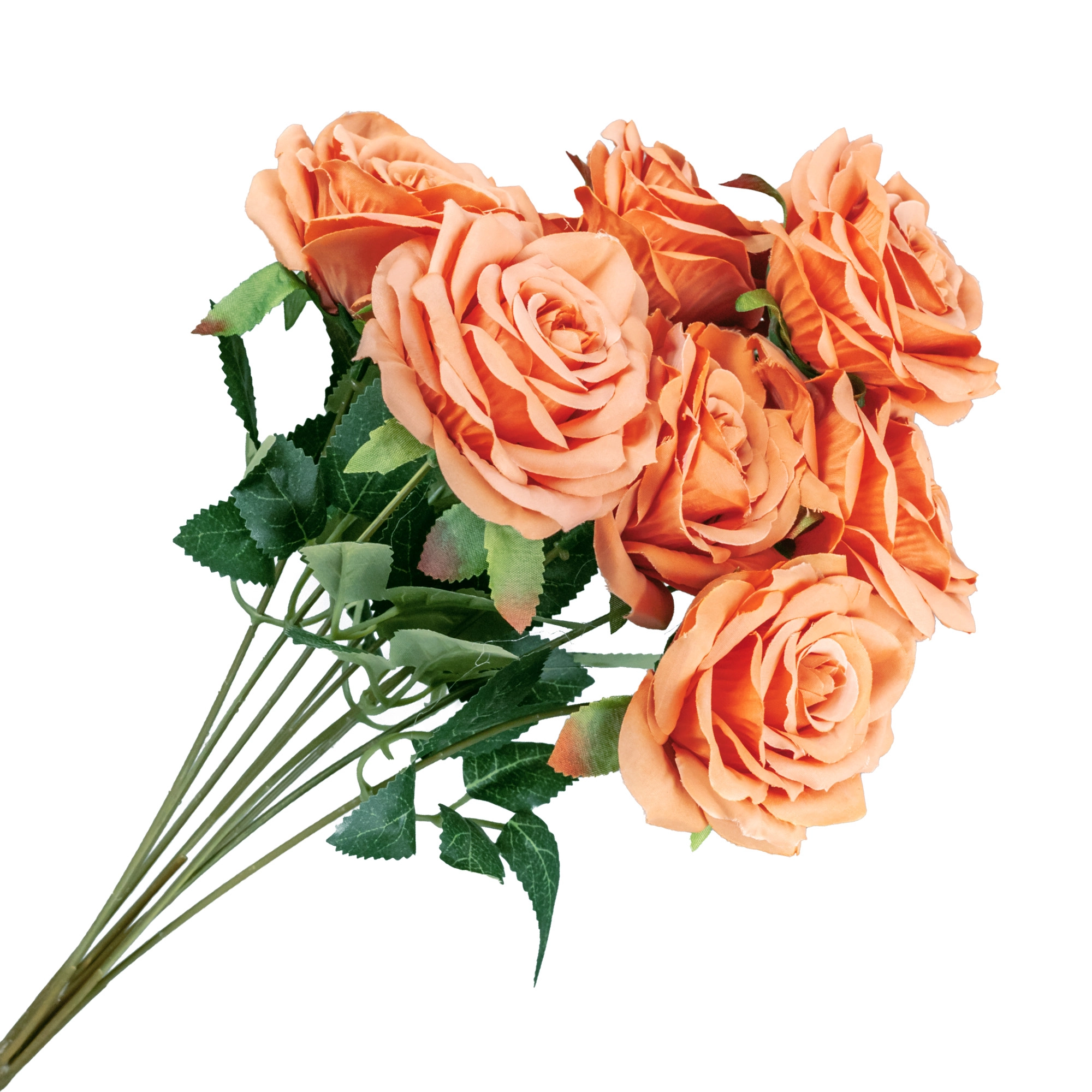 Artificial Rose bouquet 9 heads