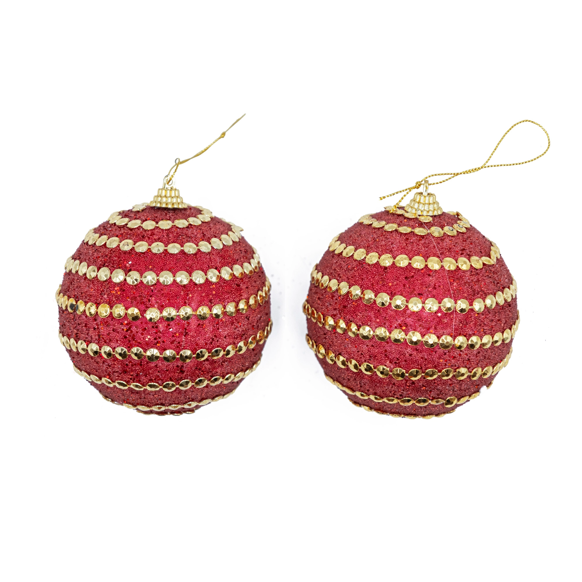 Christmas balls, 2pcs
