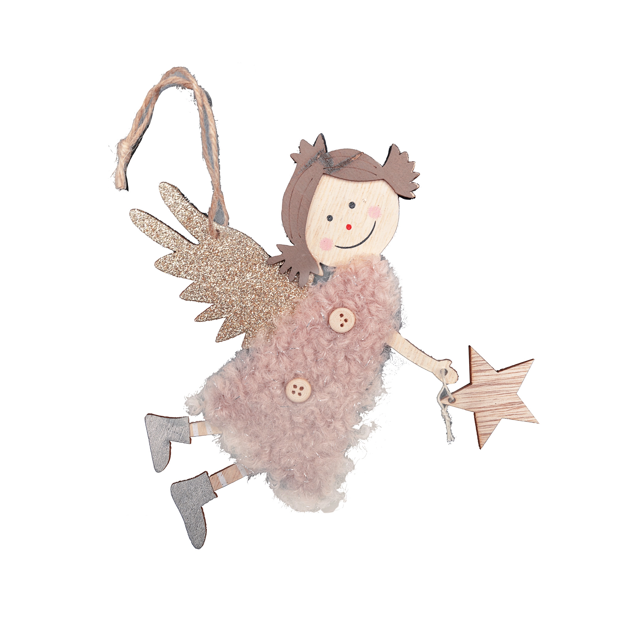Chrisrtmas tree decoration angel assorted | Wholesale flowers, plants and supplies Chrisrtmas tree decoration angel assorted