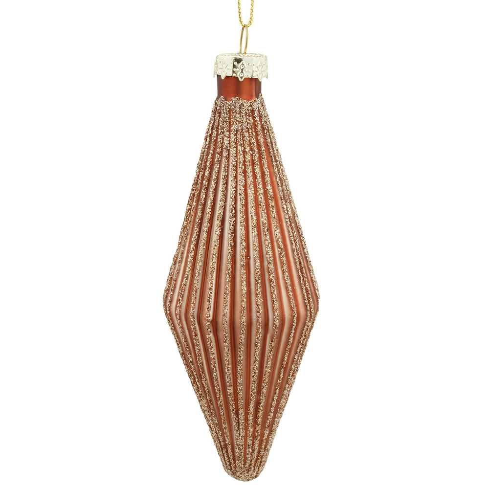 Glass christmas Icicle, Red | Wholesale flowers, plants and supplies Glass christmas Icicle, Red