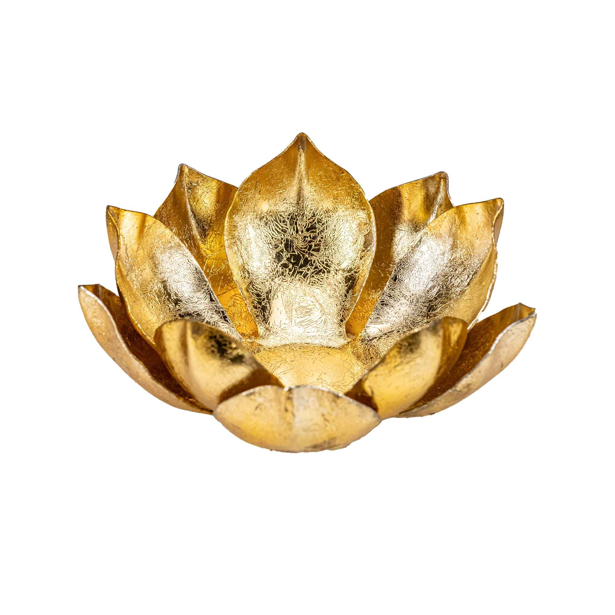 Metal Candleholder "Flower of Lotus"