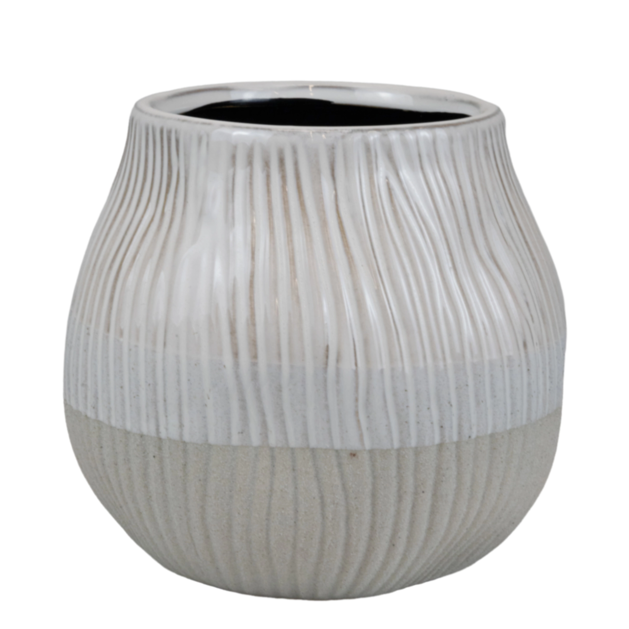 Plant Pot art ribbed | Wholesale flowers, plants and supplies Plant Pot art ribbed