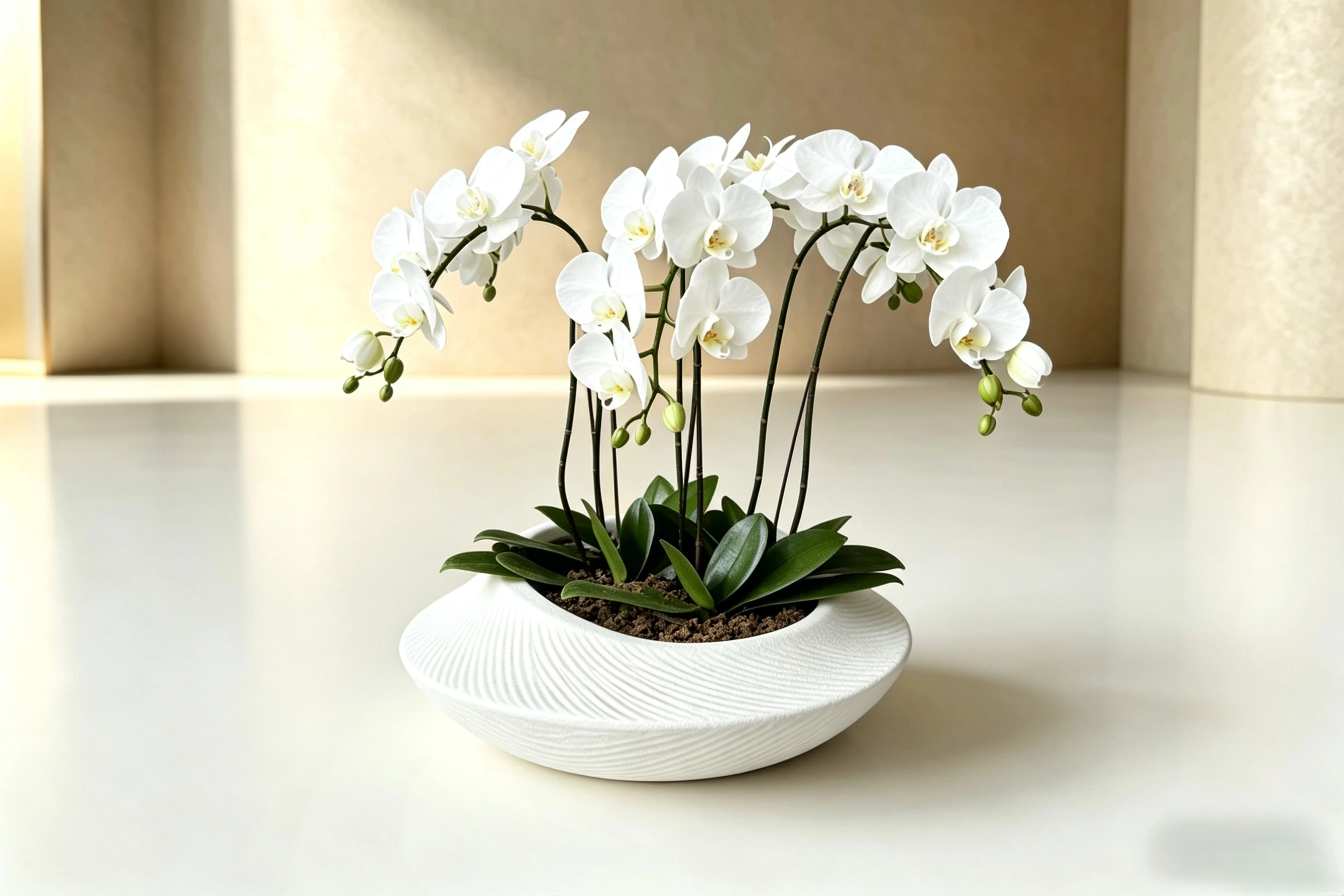 Ceramic pot shell