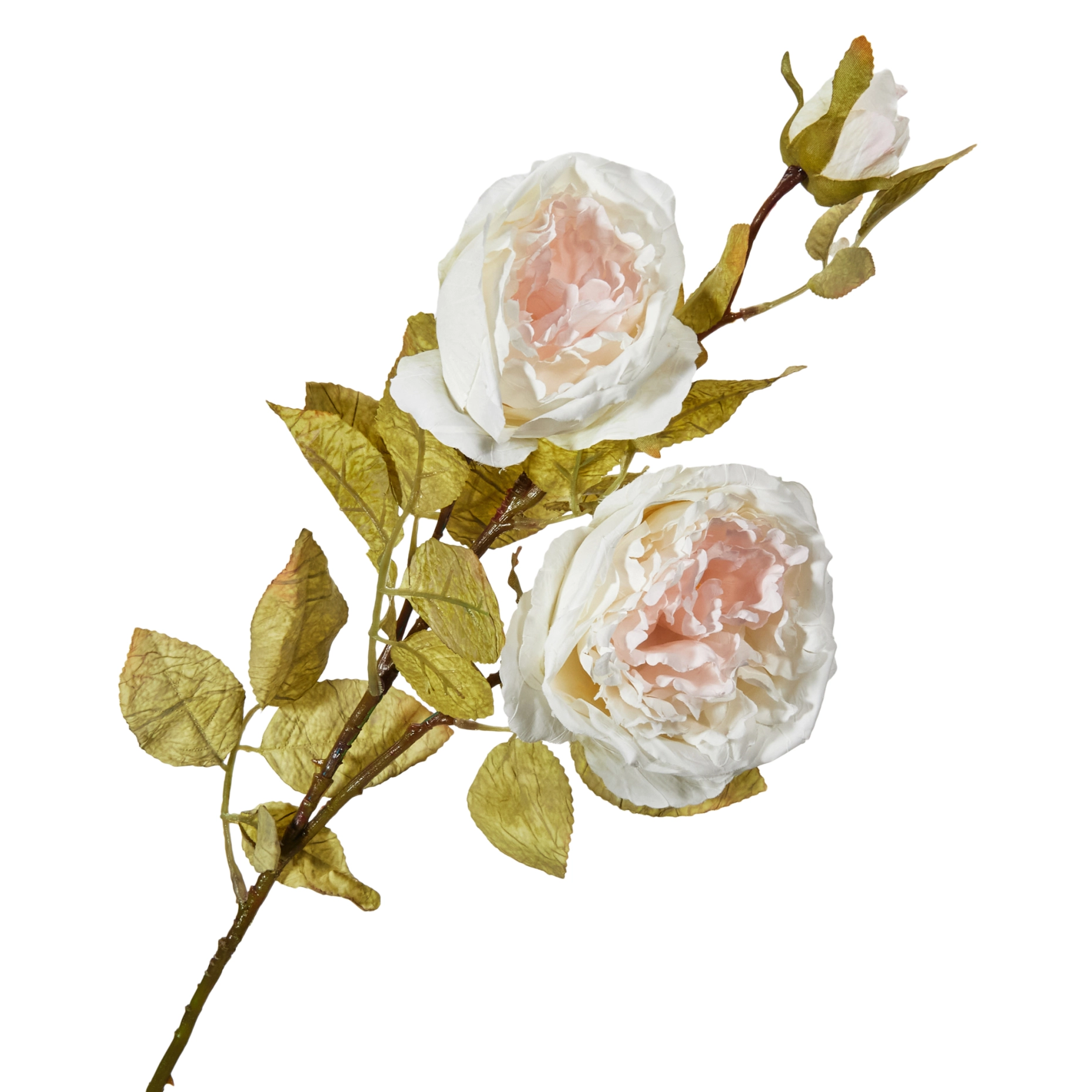 Artificial rose branch