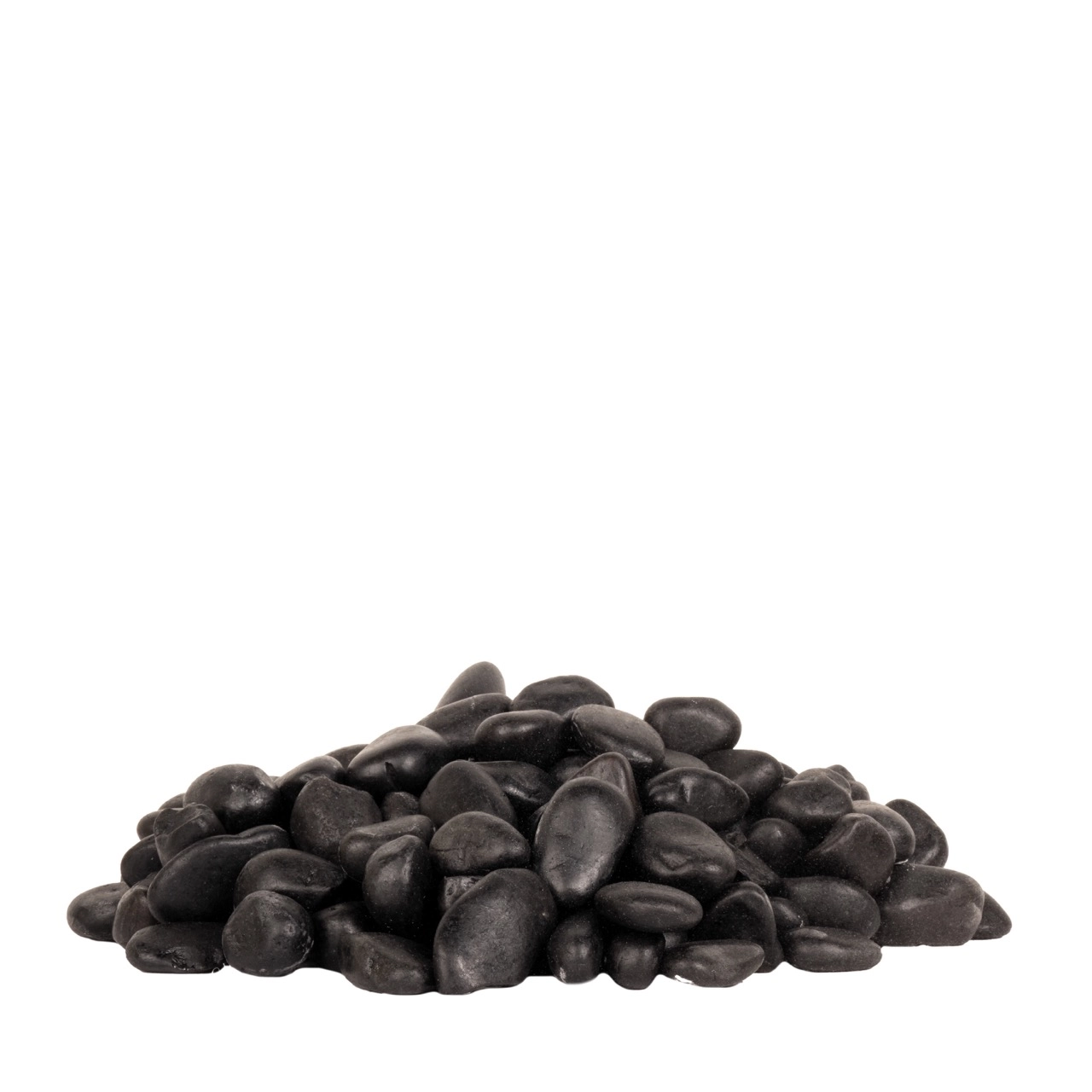 Natural Black pebbles 2-4 cm | Wholesale flowers, plants and supplies Natural Black pebbles 2-4 cm