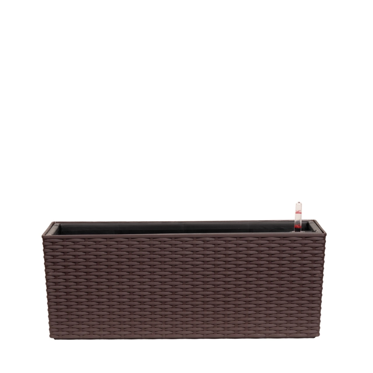 Self Watering system plant pot PLANTA VITA "Balcony Twist espresso" | Wholesale flowers, plants and supplies Self Watering system plant pot PLANTA VITA "Balcony Twist espresso"