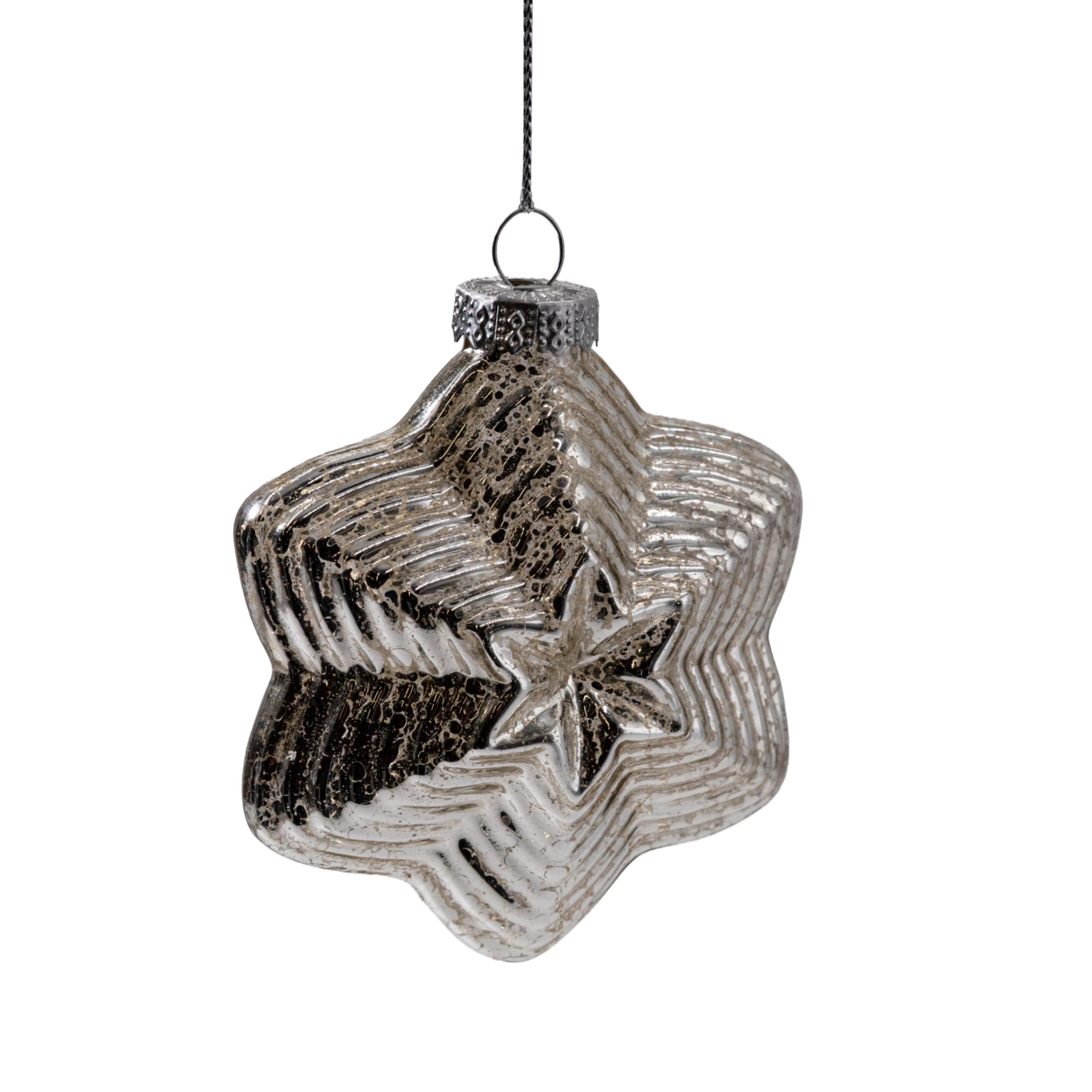 Glass Christmas decoration Star