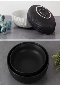 Ceramic vase Plate