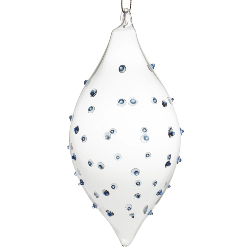 Glass christmas Olive, Transparent | Wholesale flowers, plants and supplies Glass christmas Olive, Transparent