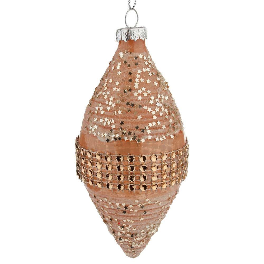 Glass christmas Olive, Peach | Wholesale flowers, plants and supplies Glass christmas Olive, Peach