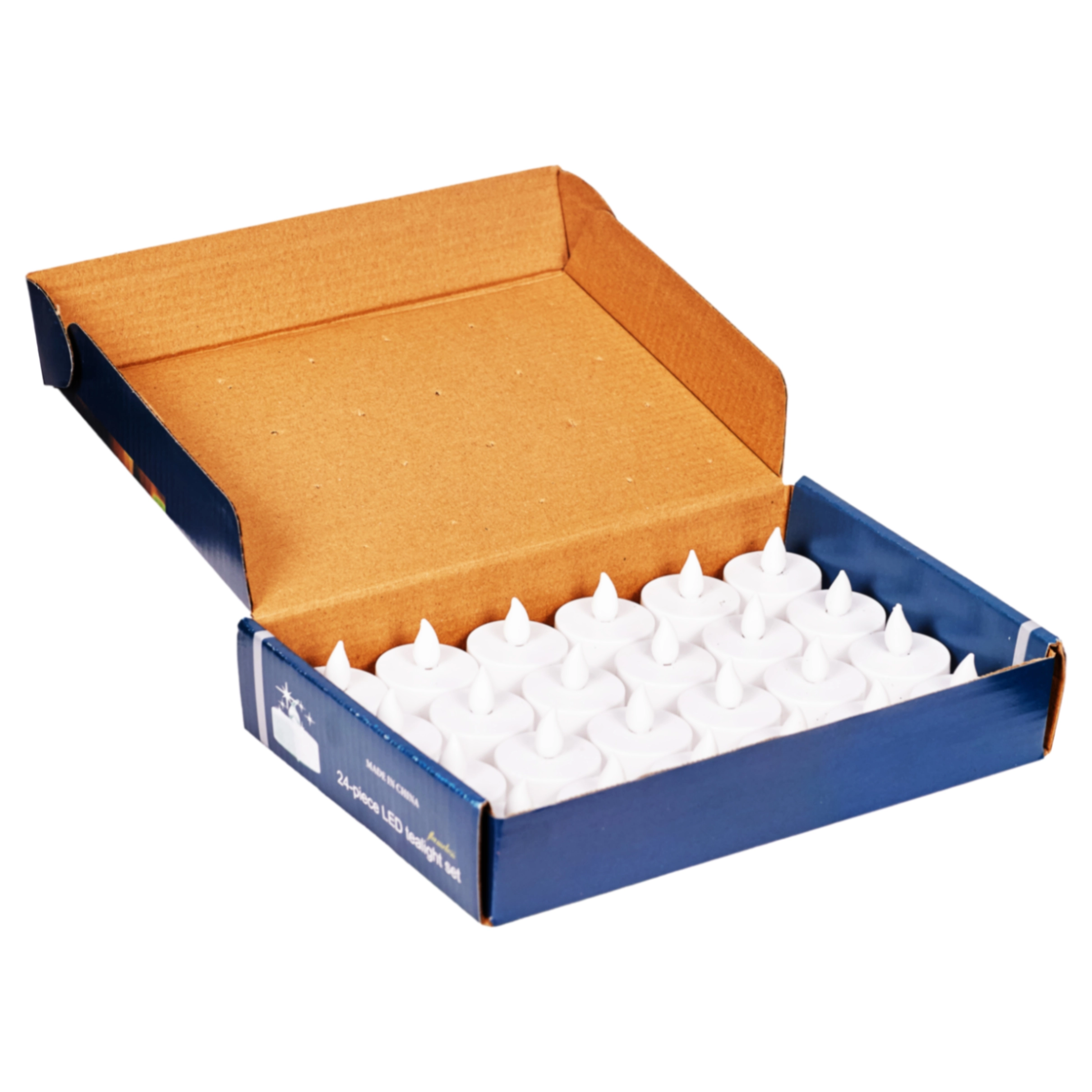 Floating candles LED, 24 pcs, warm