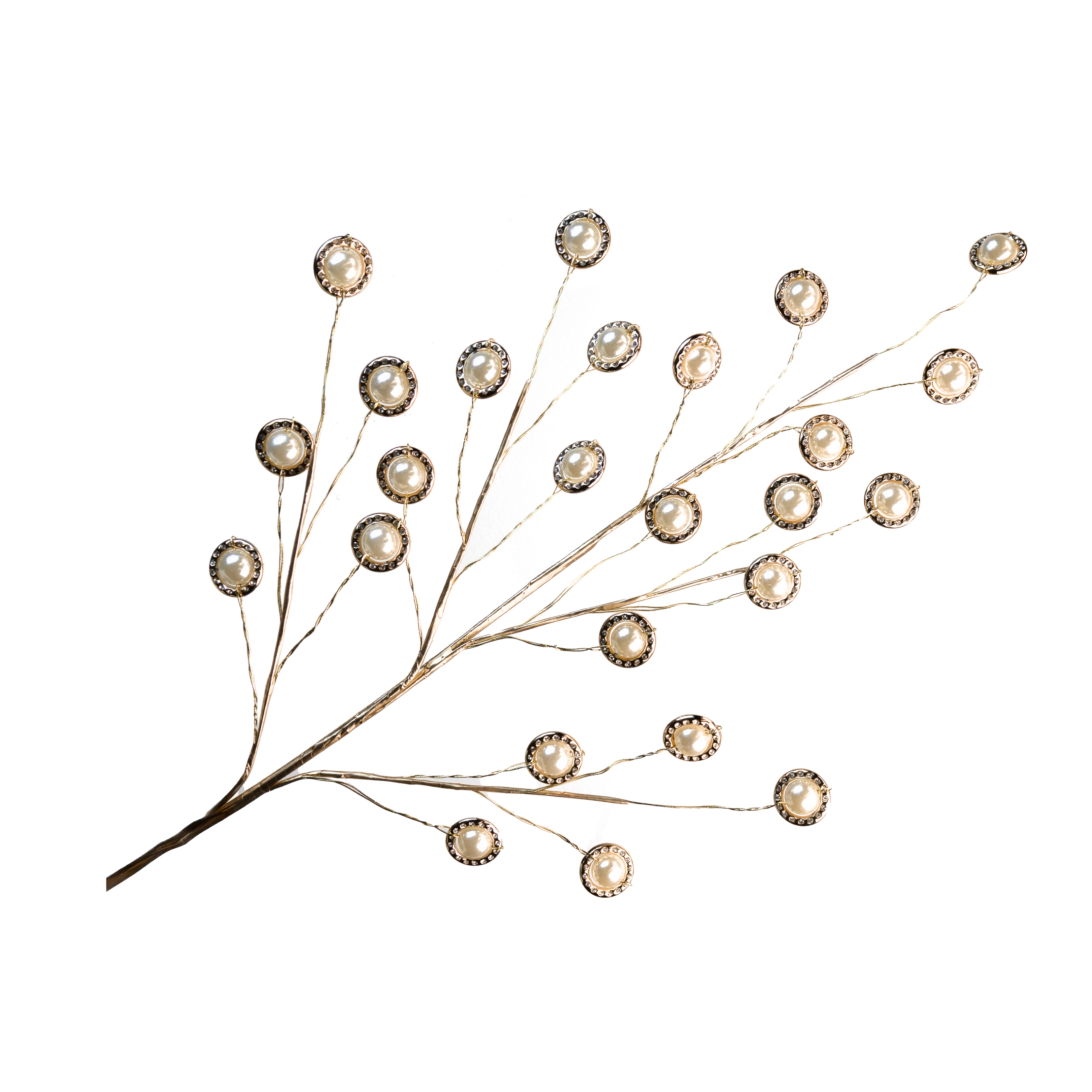 Christmas pick with pearl | Wholesale flowers, plants and supplies Christmas pick with pearl