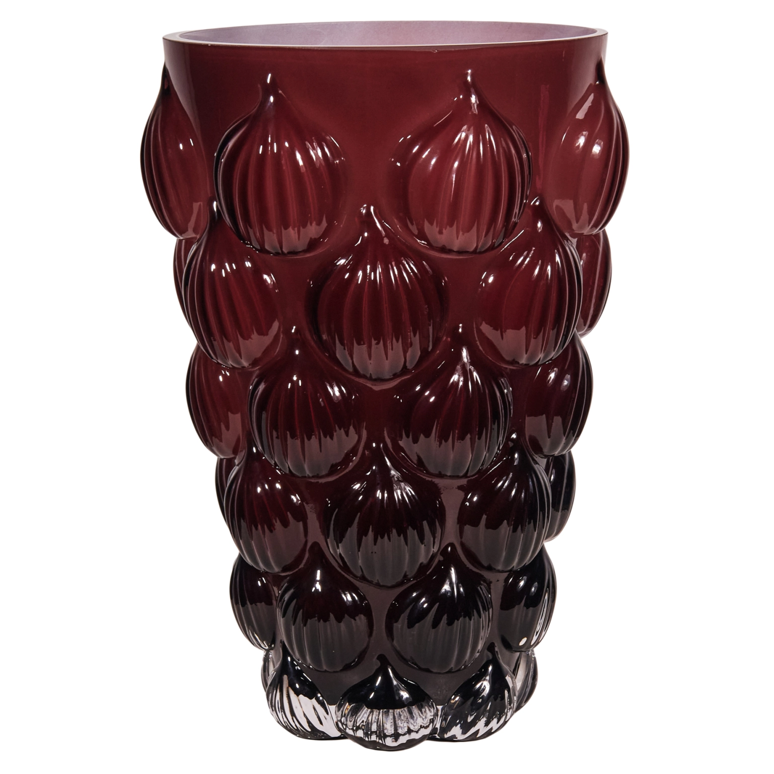 Glass vase Pomegranate