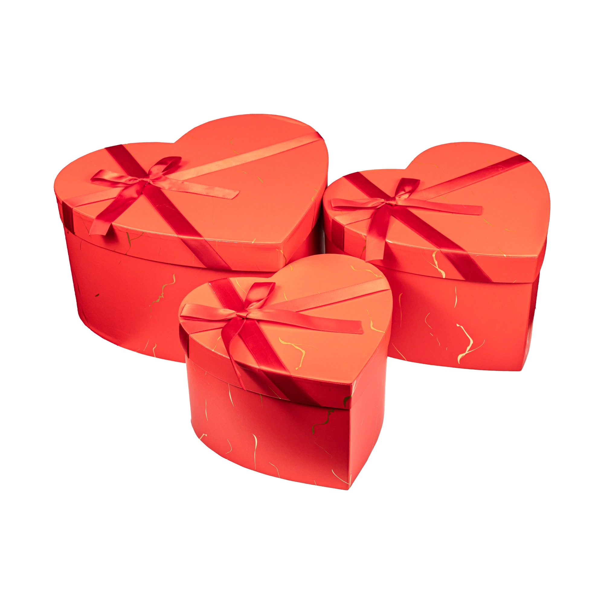 Flower box Heart , 23x23x13, 26x26x14,5, 29x29x16cm