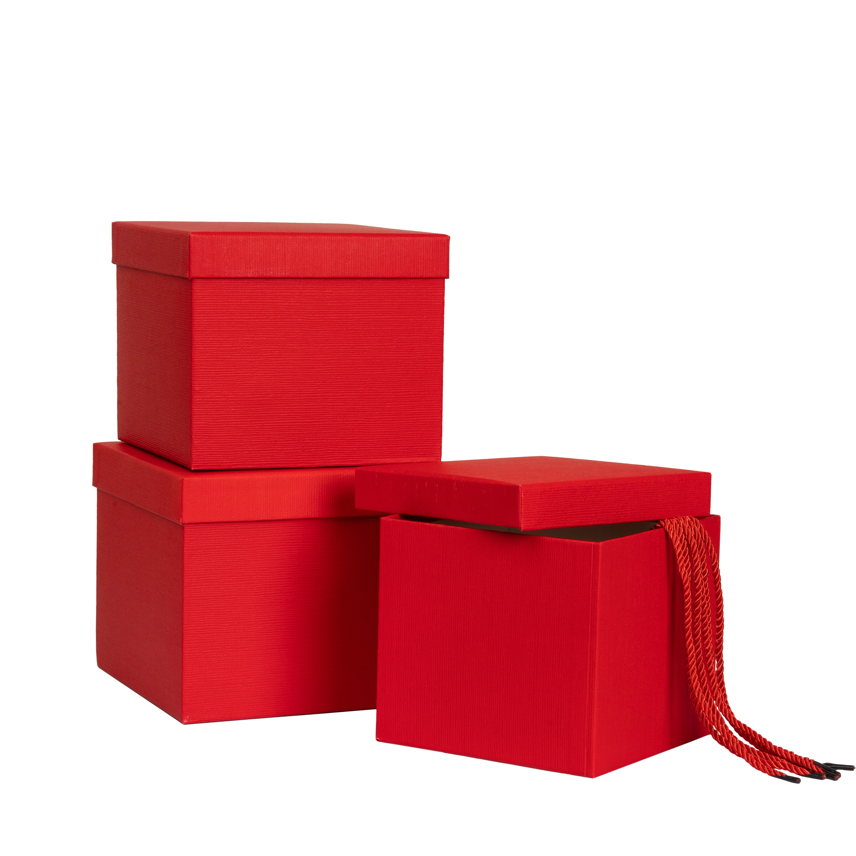 Flower box 22x22xH18, 20x20xH17, 18x18xH16 cm, 3pcs