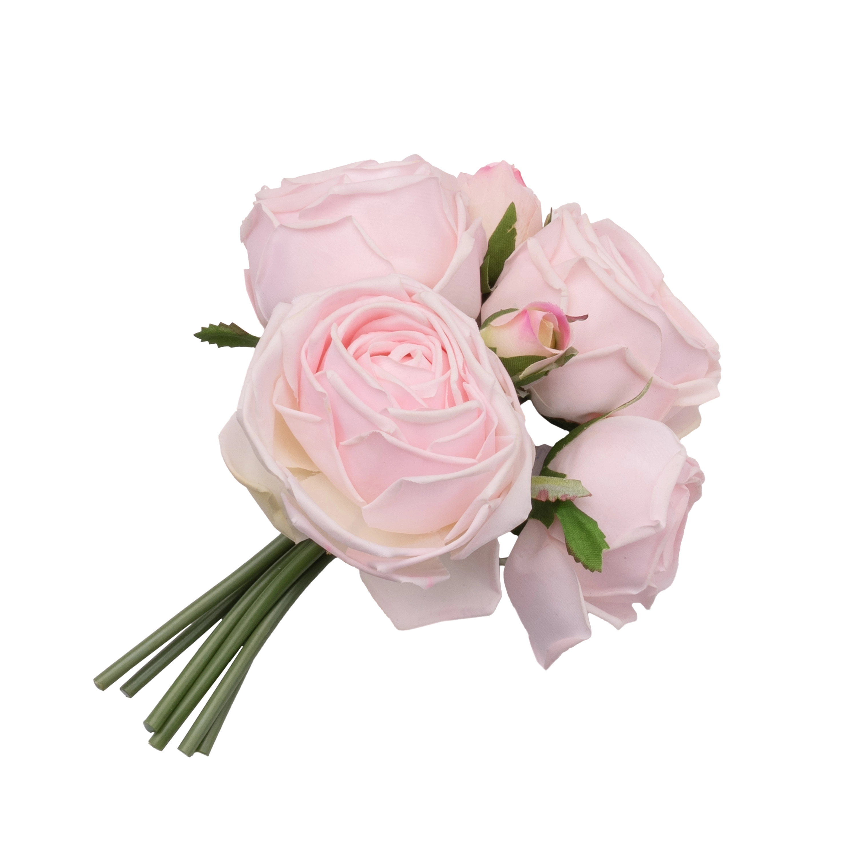 Artificial bouquet of roses silicone