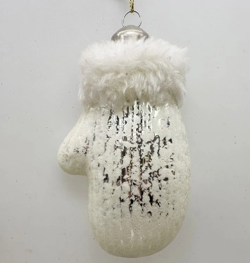 Glass Christmas decoration Glove | Wholesale flowers, plants and supplies Glass Christmas decoration Glove