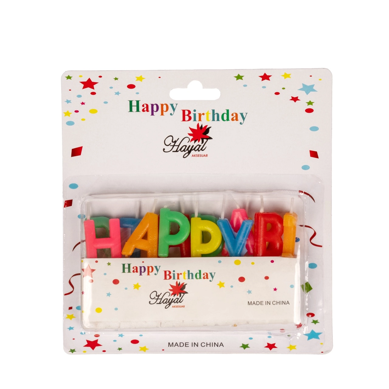 Cake candles Happy birthday