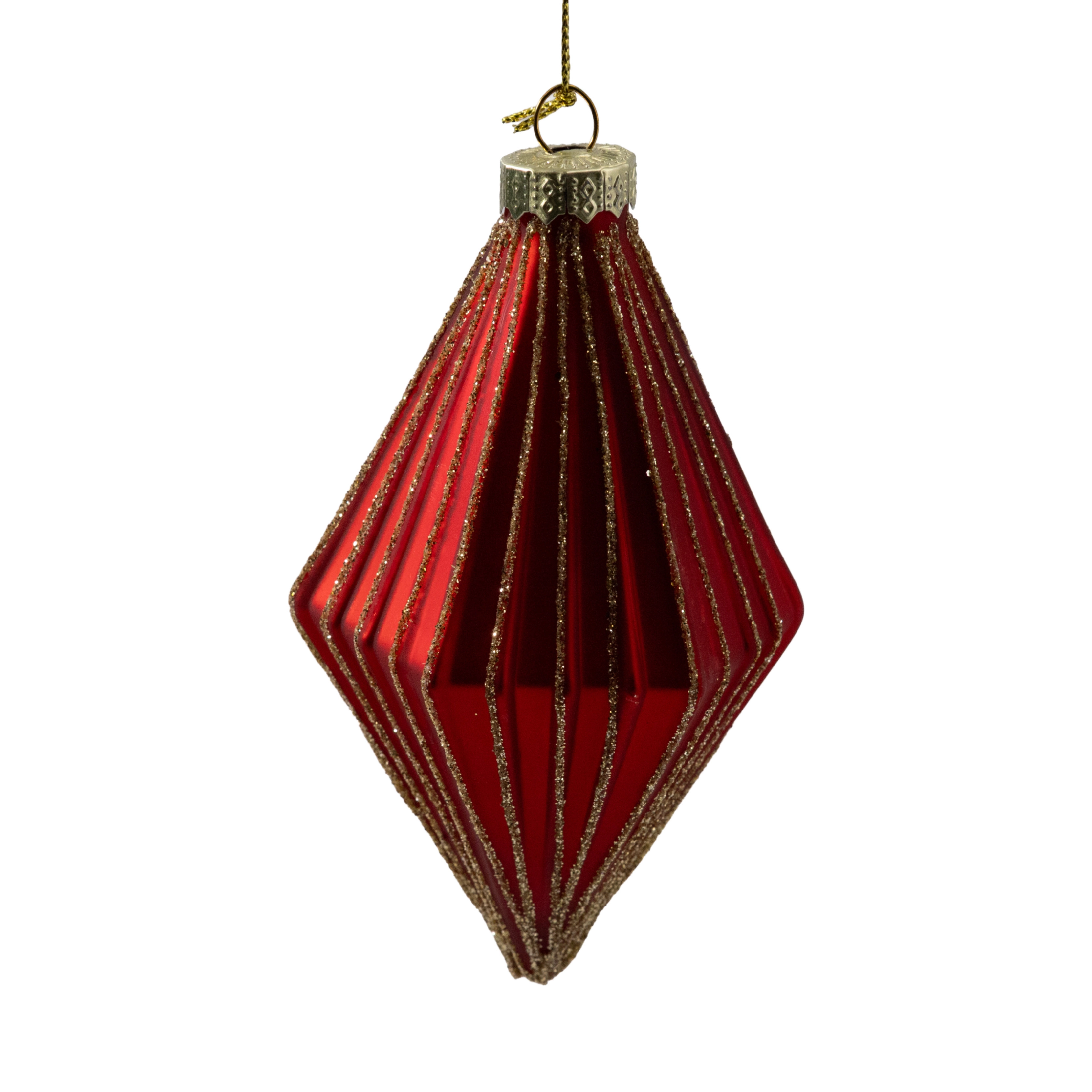 Glass Christmas decoration Diamond | Wholesale flowers, plants and supplies Glass Christmas decoration Diamond