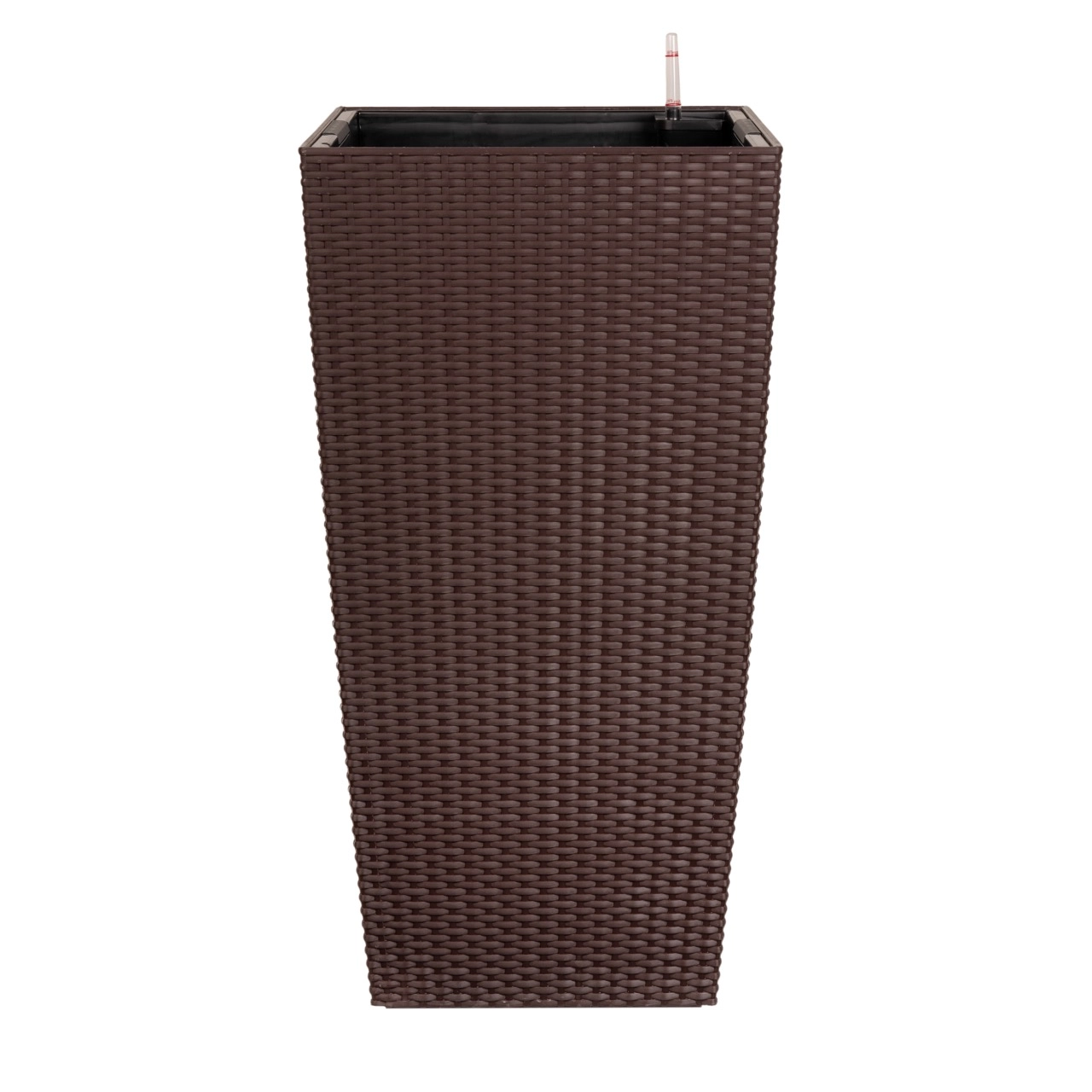Self Watering system plant pot PLANTA VITA "Conic Twist espresso" | Wholesale flowers, plants and supplies Self Watering system plant pot PLANTA VITA "Conic Twist espresso"
