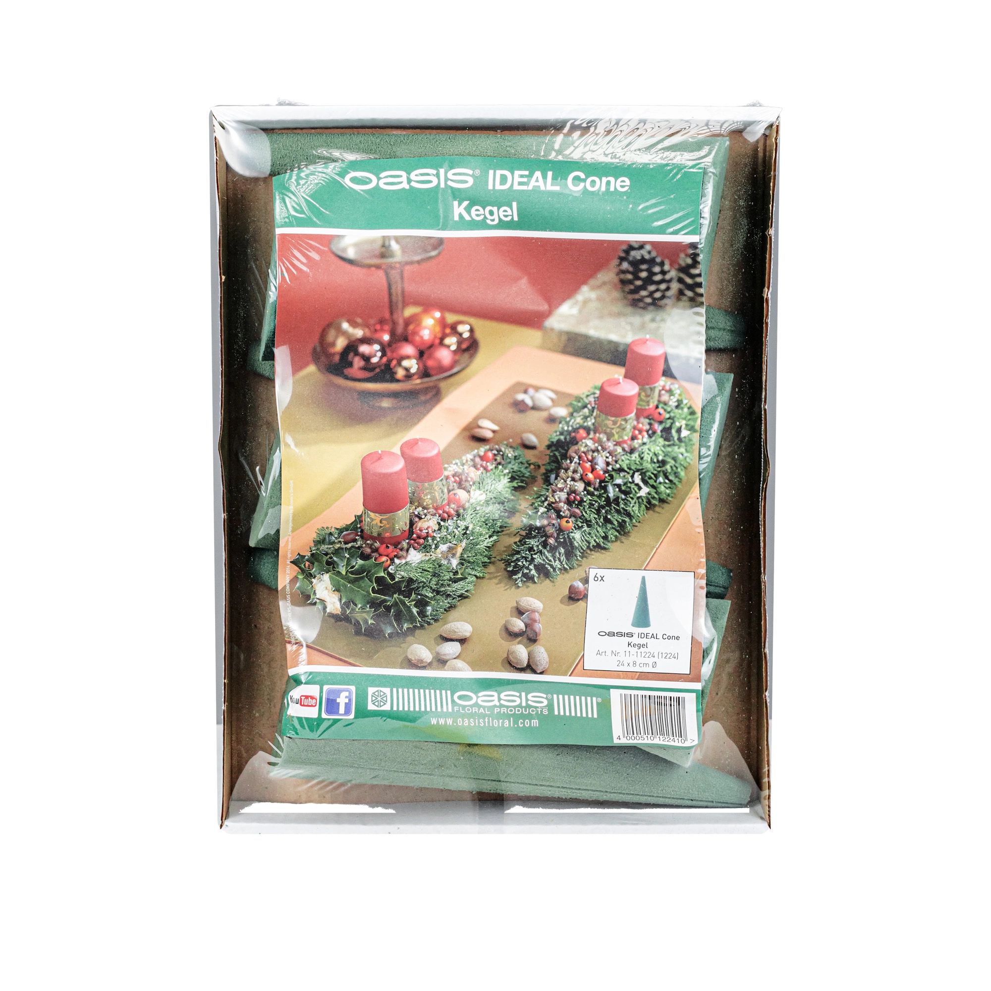 OASIS® IDEAL Cone, 6 pcs | Wholesale flowers, plants and supplies OASIS® IDEAL Cone, 6 pcs